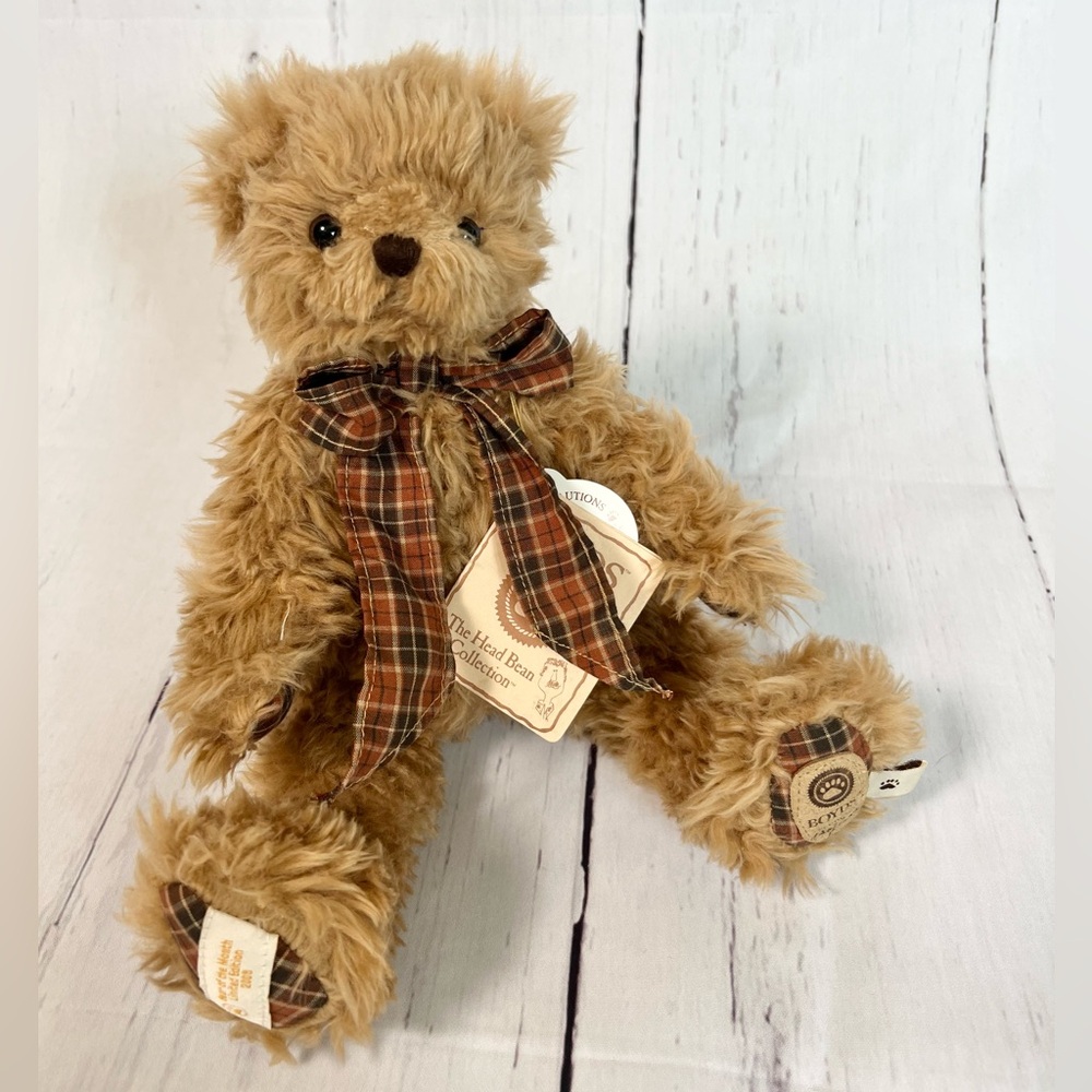 Boyds Bears Mr Punkins Limited Edition 2008 Bear of the Month Plush